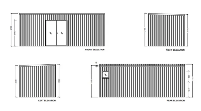 Cottesloe Portable Home Elevation