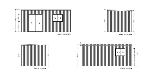 Fairhaven Portable Home Elevation