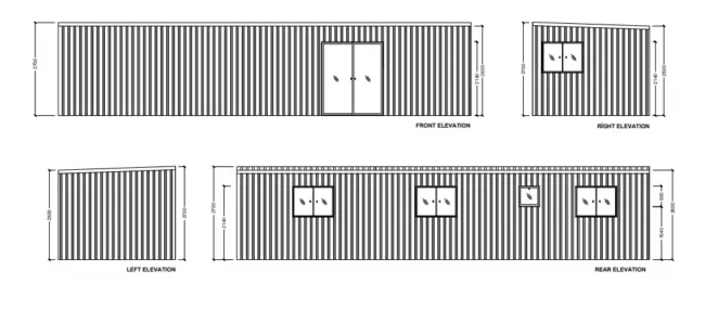 Lorne Portable Home Elevation