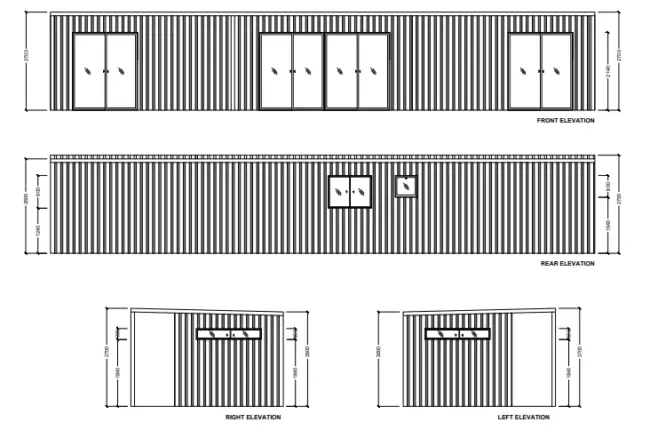 Manly Portable Homes Elevation