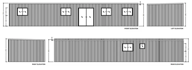 Mindil Portable Homes Elevation