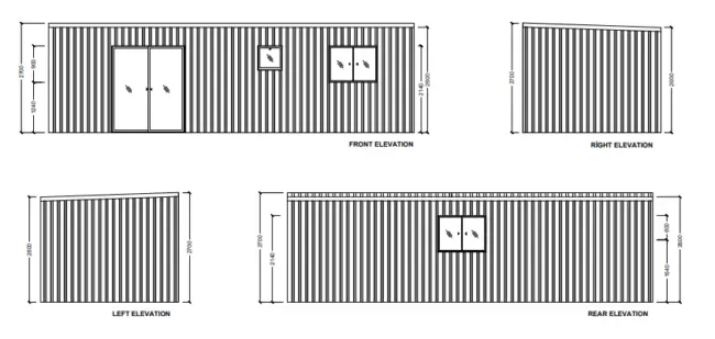 Palm Portable Home Elevation