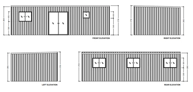 Surfers Portable Home Elevation