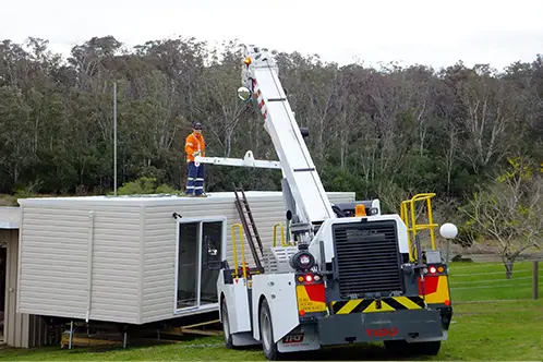 Portable home fitting