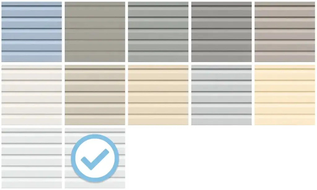 Vinyl Cladding Colours